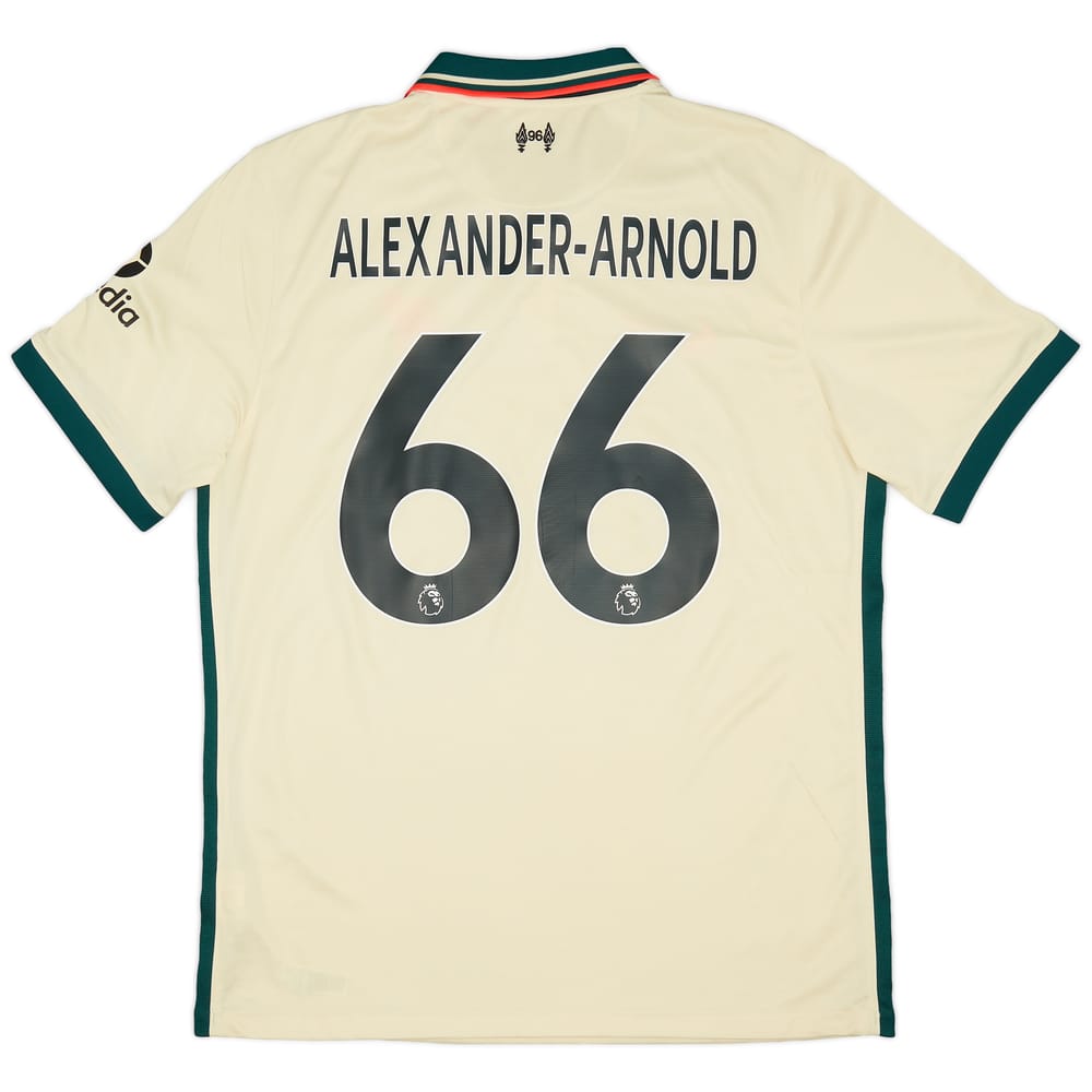2021-22 Liverpool Away Shirt Alexander-Arnold #66 - 8/10 - (L)