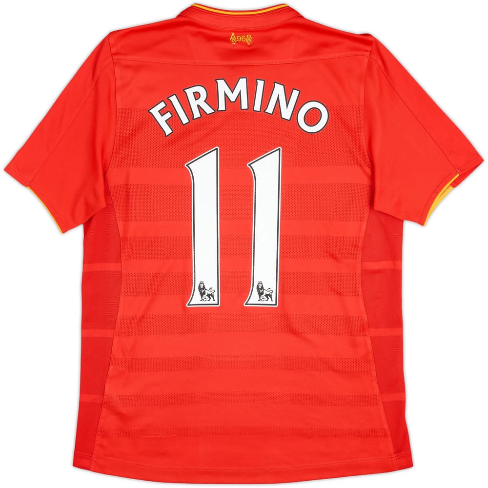 2016-17 Liverpool Home Shirt Firmino #11 - 6/10 - (15-16 Years)