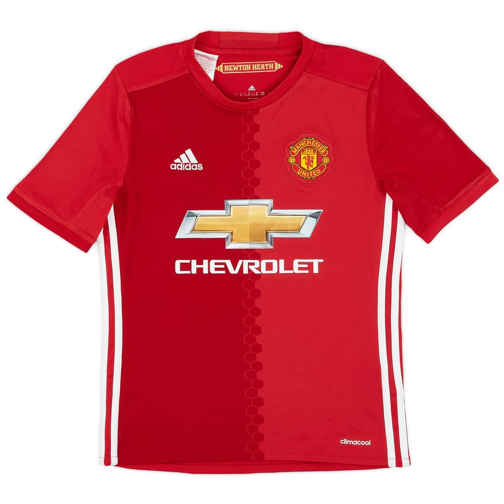 2016-17 Manchester United Home Shirt - 8/10 - (M.Boys)