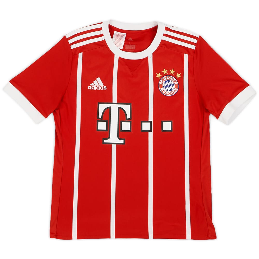 2017-18 Bayern Munich Home Shirt - 9/10 - (L.Boys)
