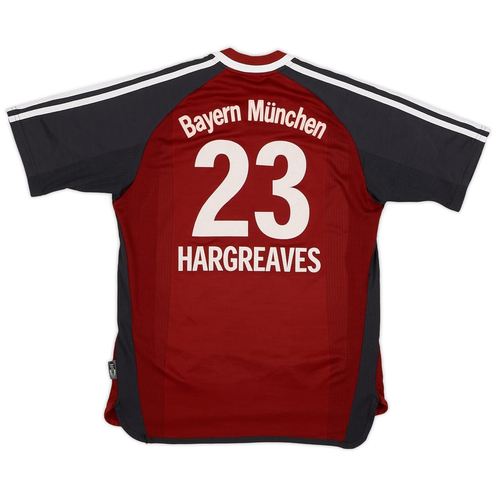 2001-02 Bayern Munich Home Shirt Hargreaves #23 - 7/10 - (Y)