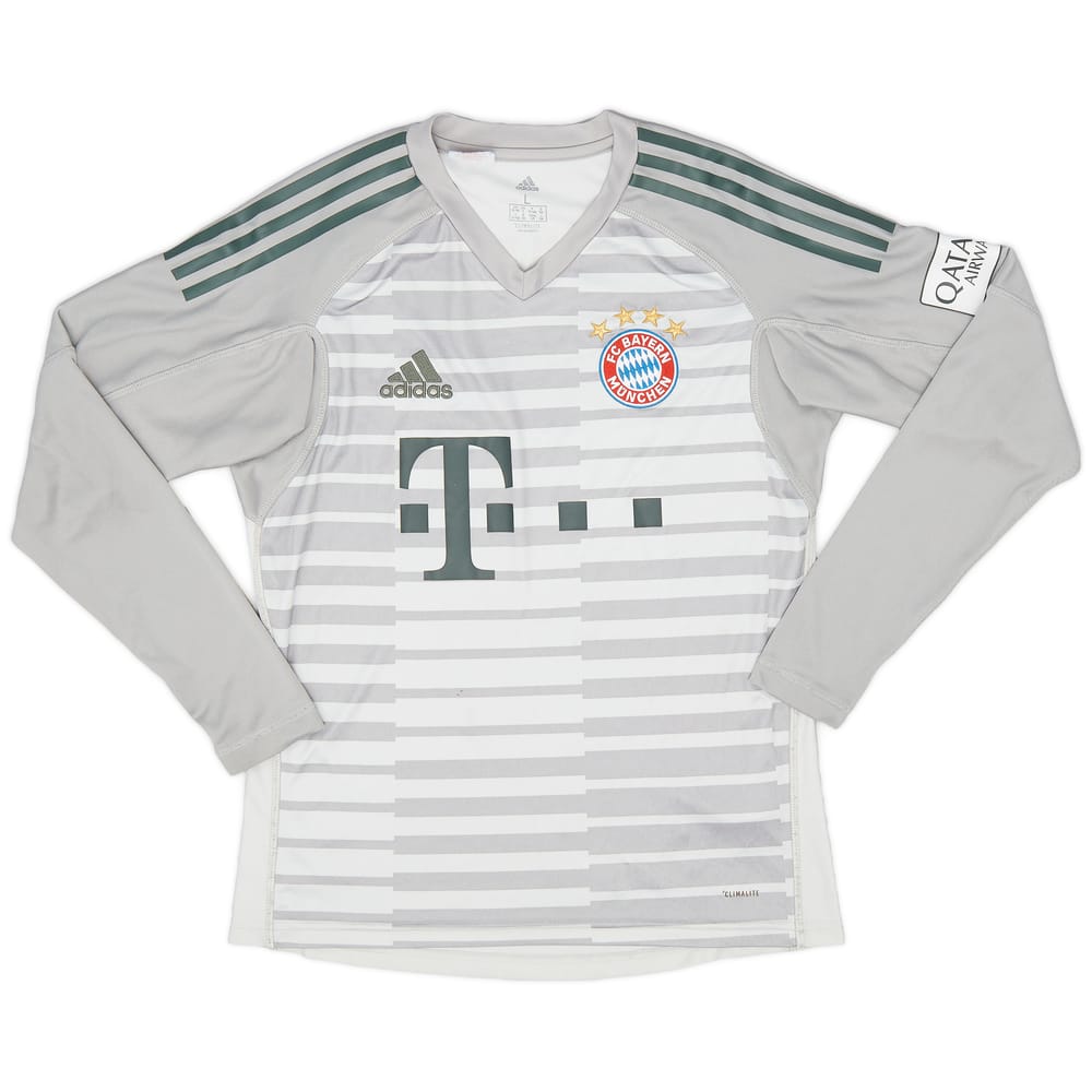 2018-19 Bayern Munich GK Shirt - 7/10 - (L.Boys)