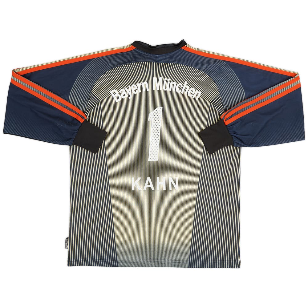 2003-04 Bayern Munich GK Shirt Kahn #1 - 7/10 - (XL.Boys)