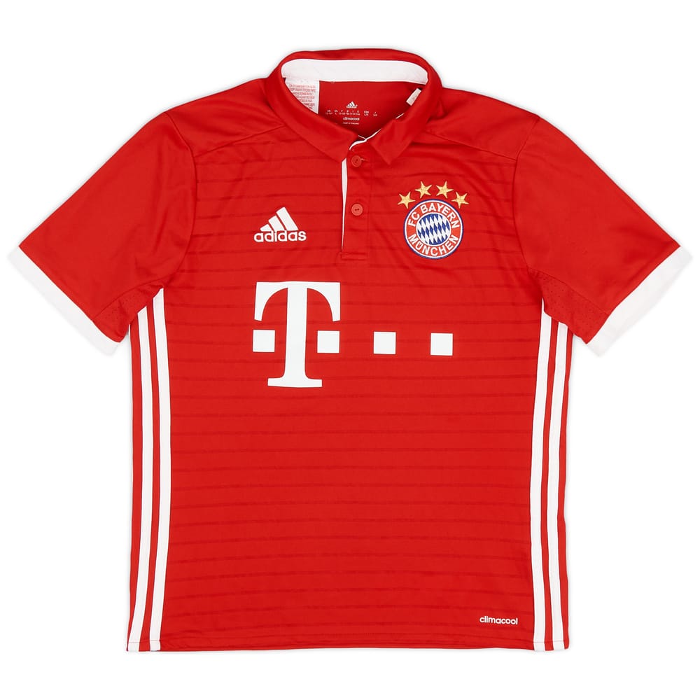 2016-17 Bayern Munich Home Shirt - 8/10 - (L.Boys)