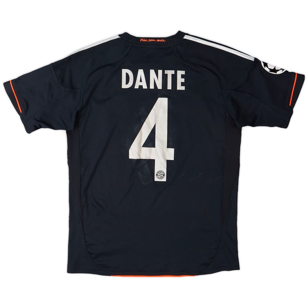 2012-13 Bayern Munich Third Shirt Dante #4 - 6/10 - (L.Boys)