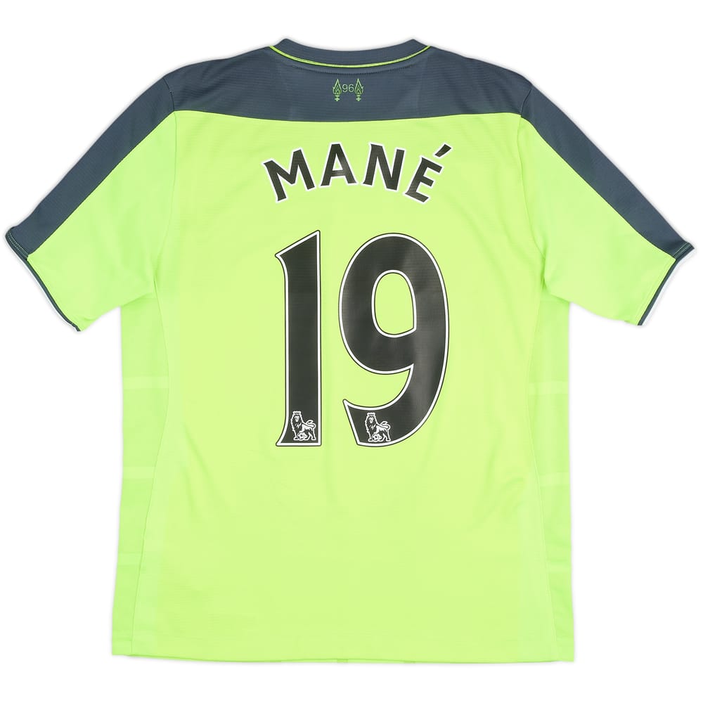 2016-17 Liverpool Third Shirt Mane #19 - 6/10 - (15-16 Years)