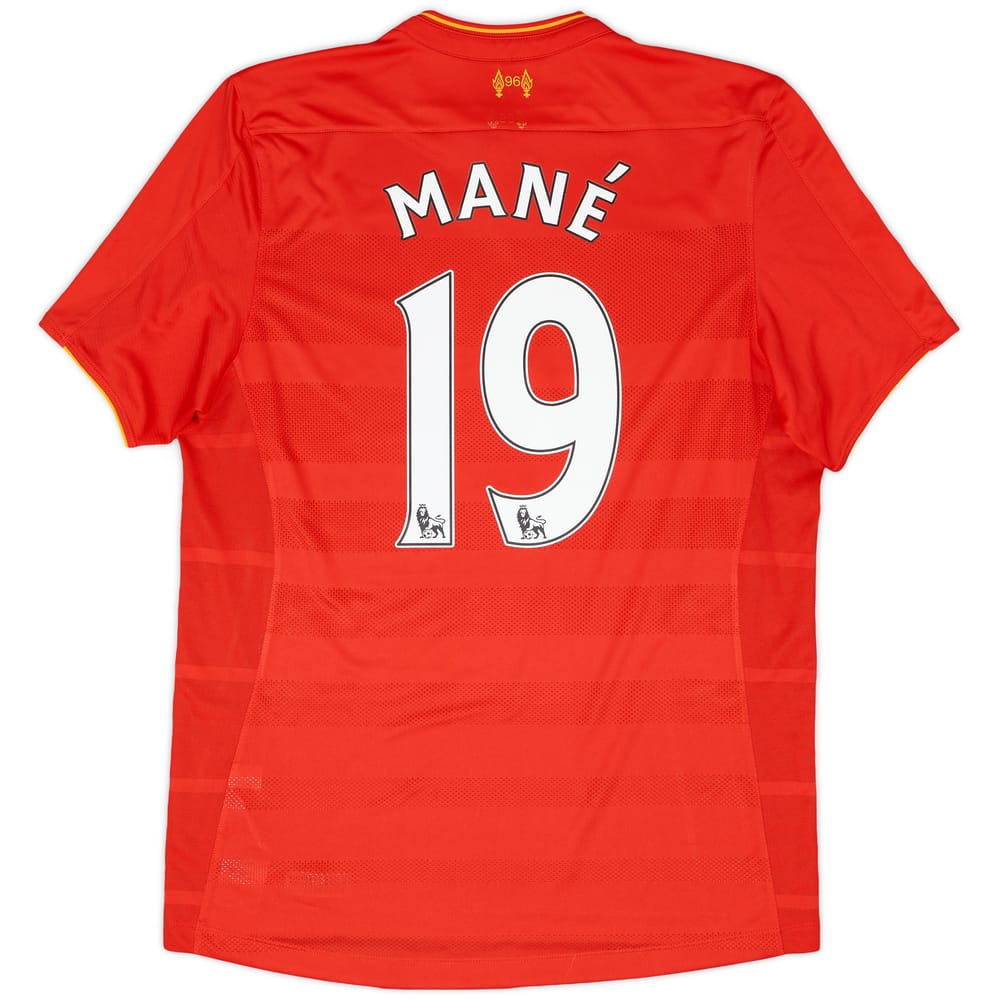 2016-17 Liverpool Home Shirt Mane #19