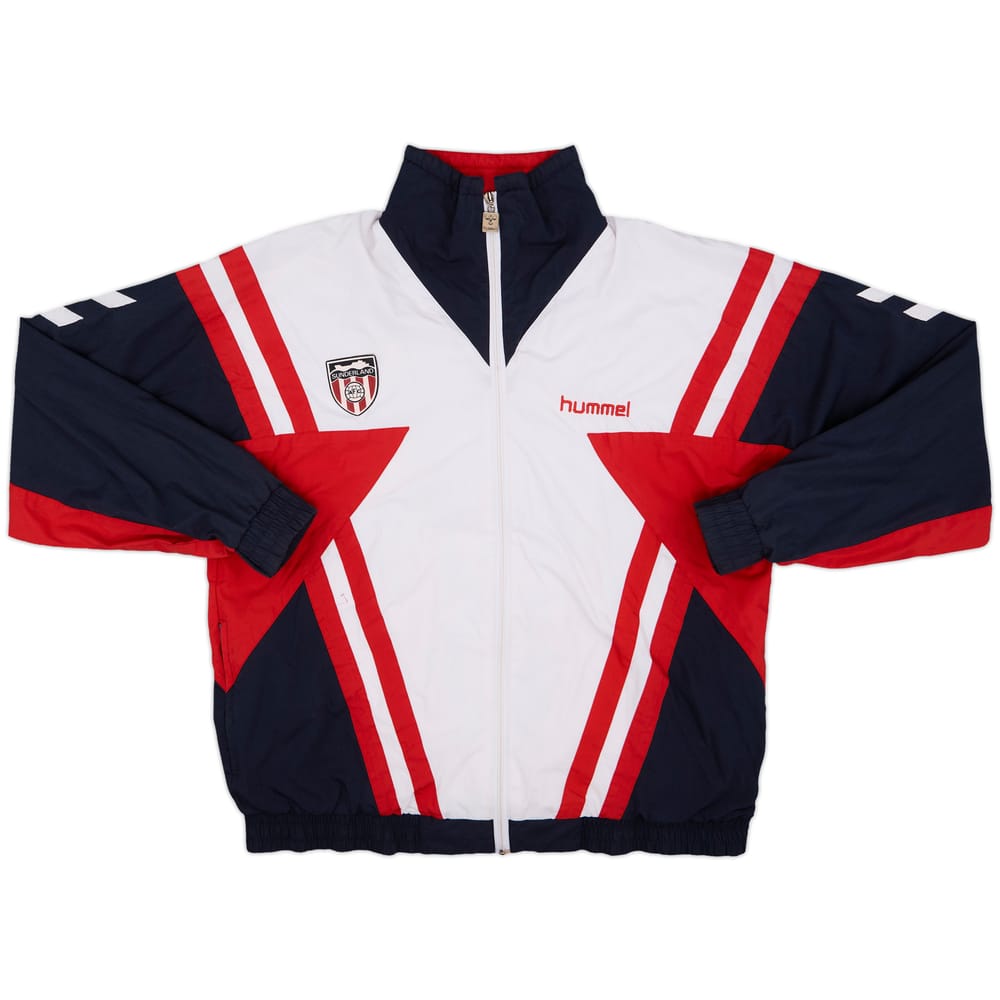 1992-93 Sunderland Hummel Track Jacket - 6/10 - (XL)