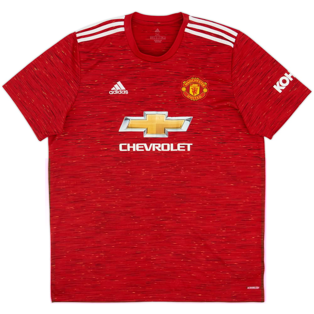 2020-21 Manchester United Home Shirt - 5/10 - (XXL)