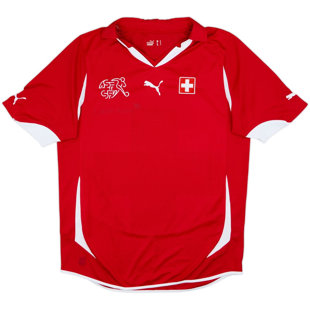 2010-11 Switzerland Home Shirt - 6/10 - (L)