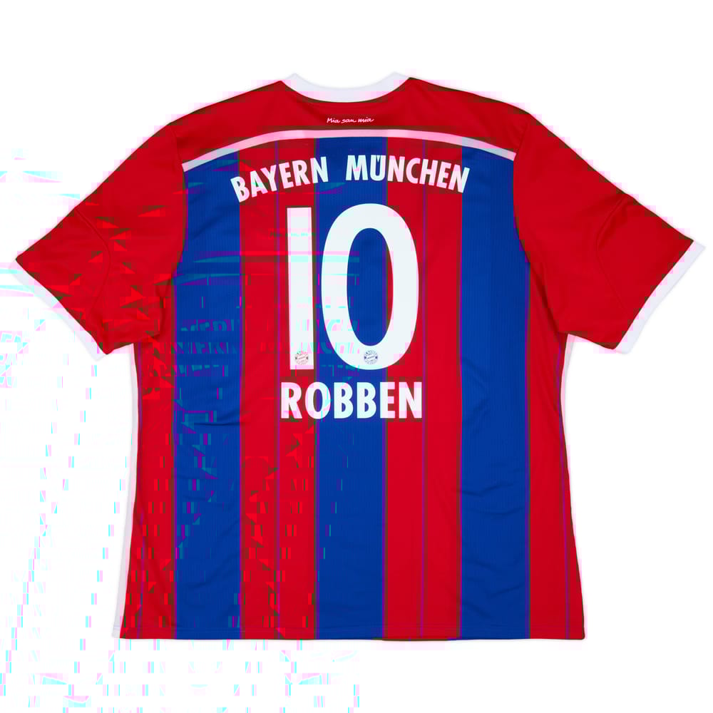 2014-15 Bayern Munich Home Shirt Robben #10 - 6/10 - (S)