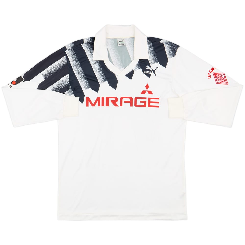 1992 Urawa Red Diamonds Away L/S Shirt - 8/10 - (L)