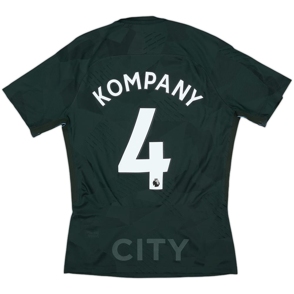 2017-18 Manchester City Player Issue Third Shirt Kompany #4 - 8/10 - (M)