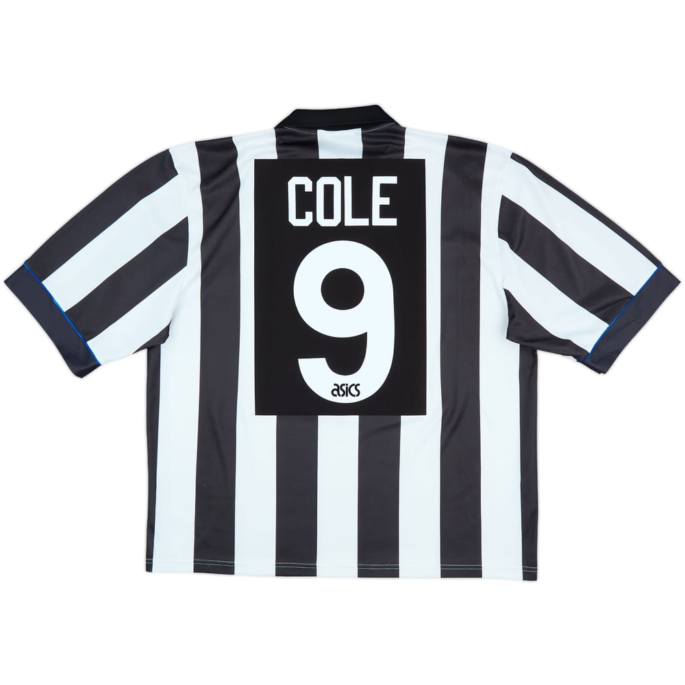 1993-95 Newcastle Home Shirt Cole #9 - 8/10 - (XL)
