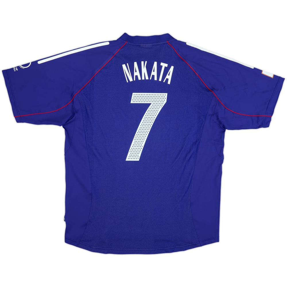 2002-04 Japan Home Shirt Nakata #7 - 8/10 - (XXL)