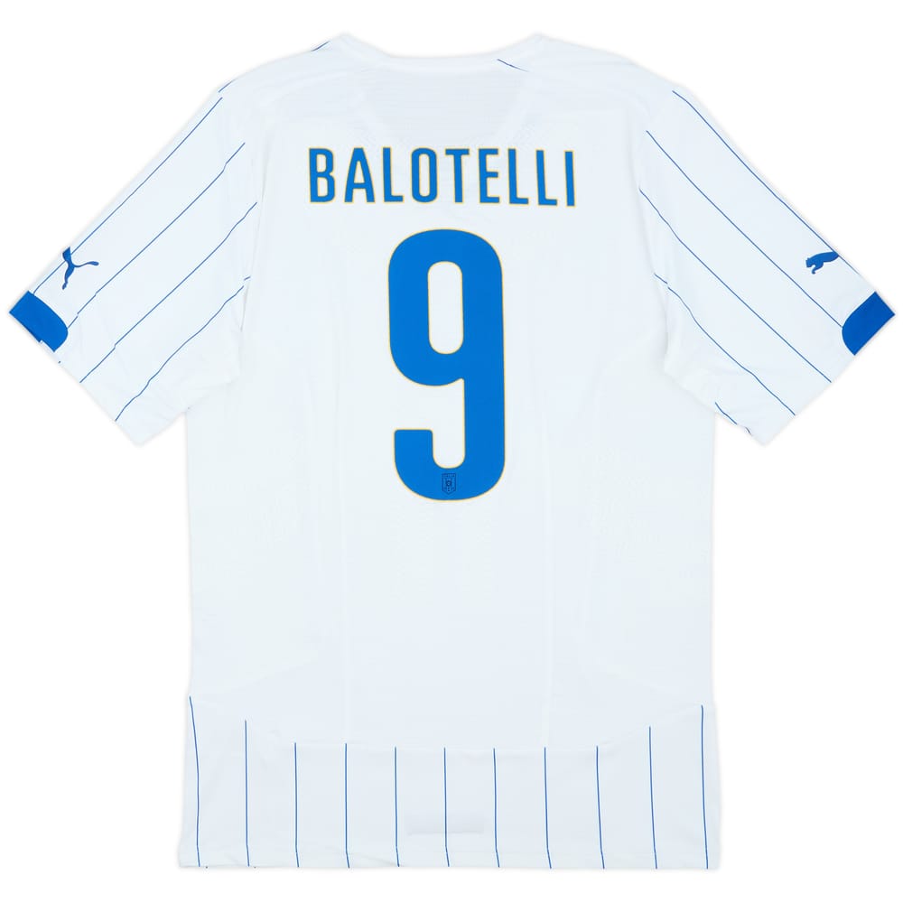 2014-15 Italy Player Issue ACTV Away Shirt Balotelli #9 (3XL)