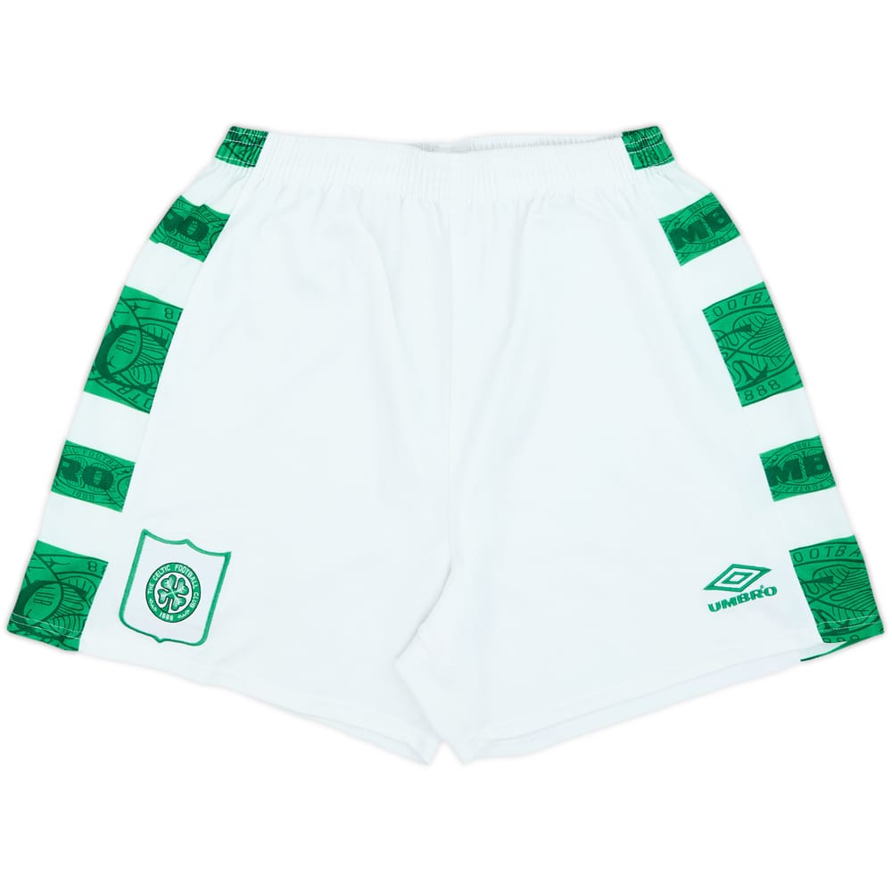 1995-97 Celtic Home Shorts - 9/10 - (L)
