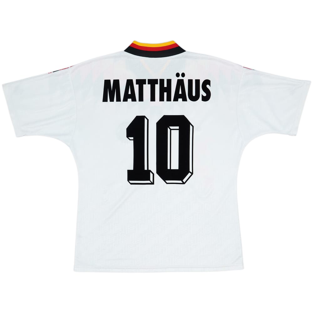 1994-96 Germany Home Shirt Matthaus #10 - 4/10 - (L)