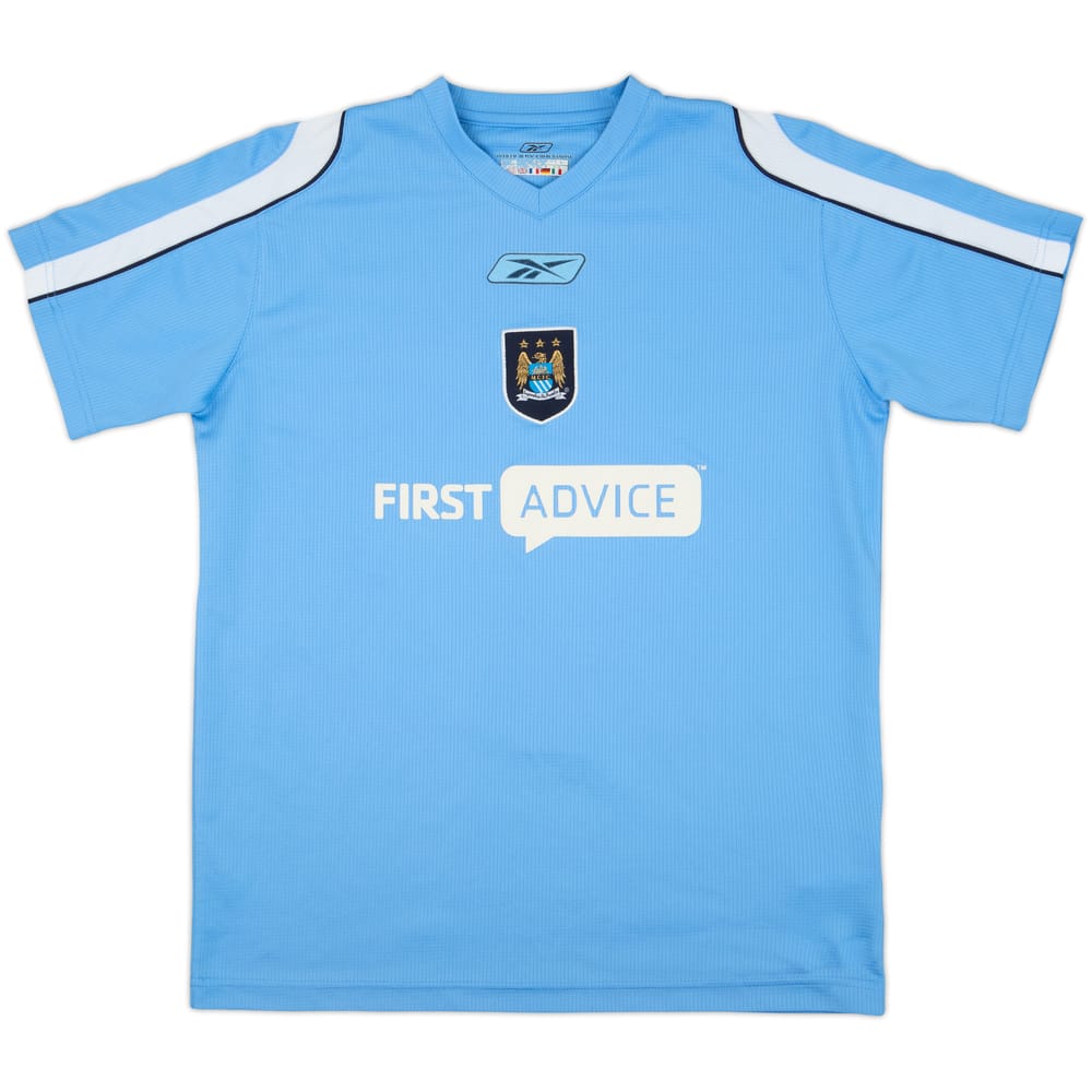 2003-04 Manchester City Reebok Training Shirt - 9/10 - (S)