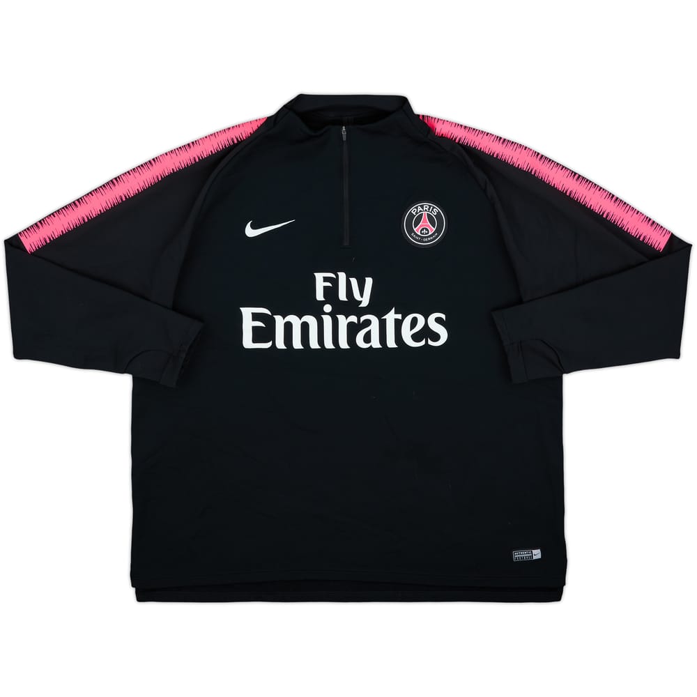 2018-19 Paris Saint-Germain Nike 1/4 Zip Drill Top - 10/10 - (XXL)