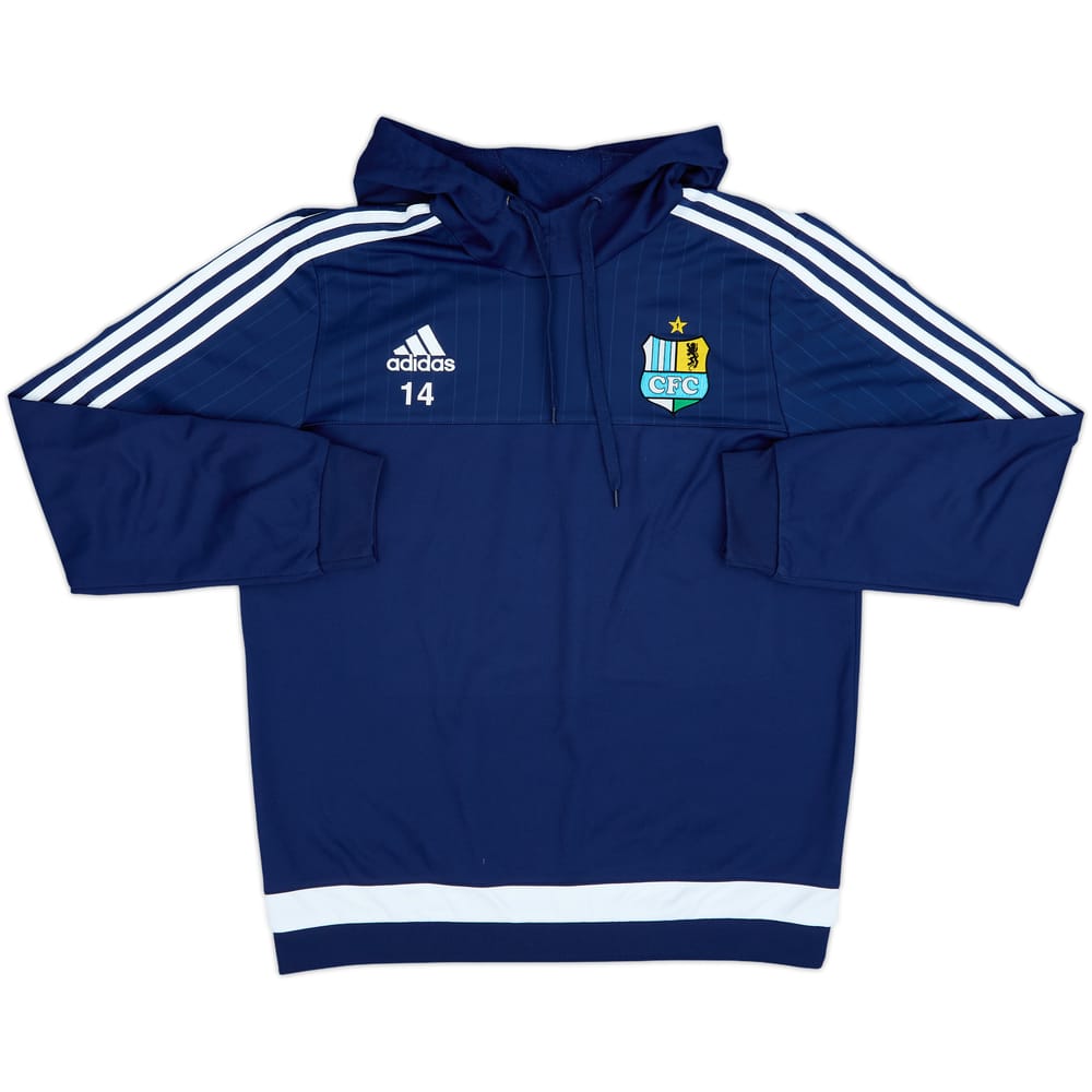 Sudadera con capucha versión jugador adidas del Chemnitzer 2016-17 #14 - 8/10 - (M)