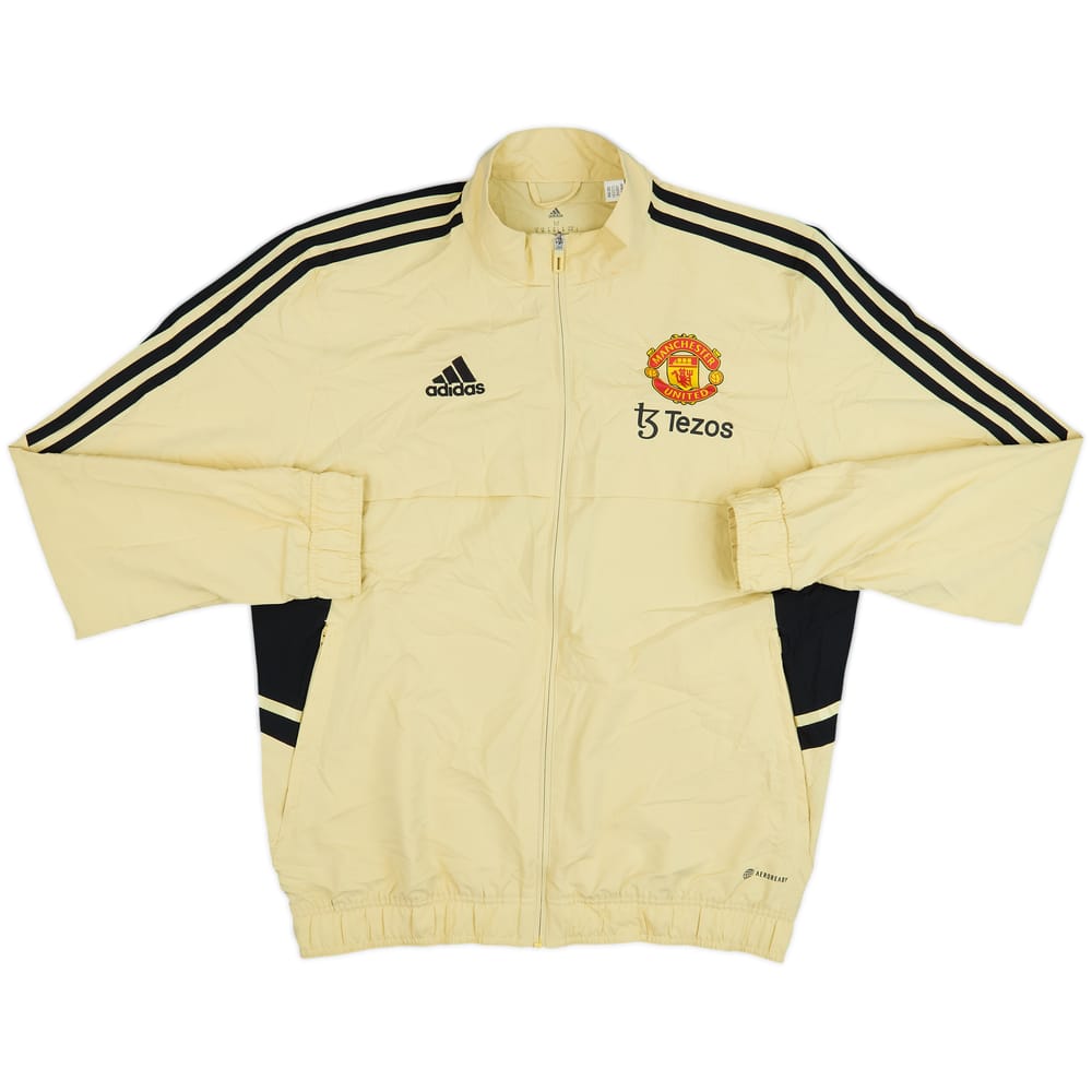 2022-23 Manchester United adidas Track Jacket - 8/10 - (M)