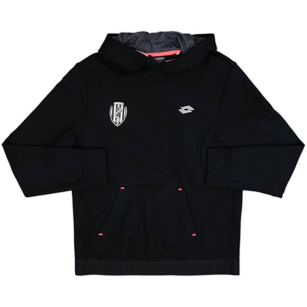 2016-17 Cesena Lotto Hooded Sweat Top - 6/10 - (L)