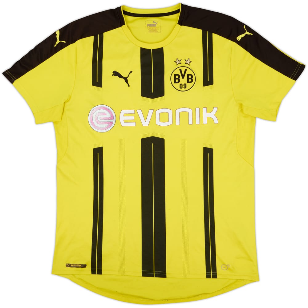 2016-17 Borussia Dortmund Home Shirt - 4/10 - (L)