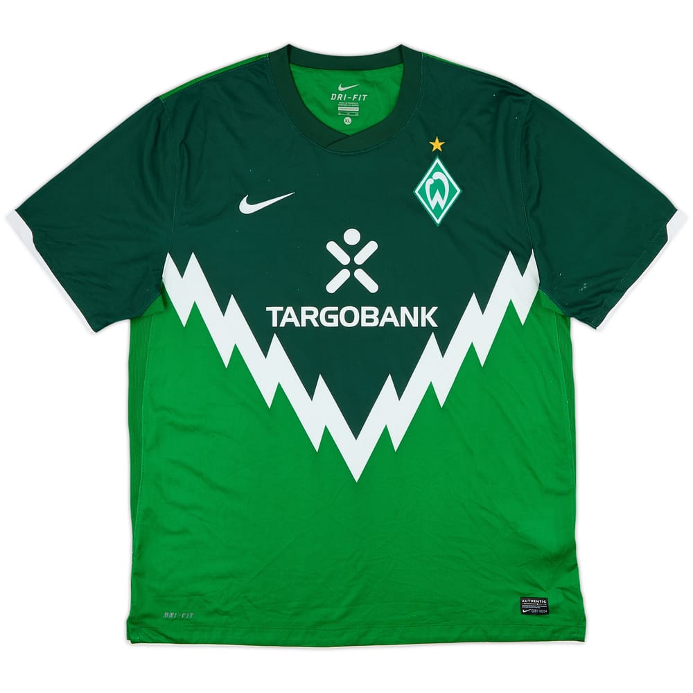 2010-11 Werder Bremen Home Shirt - 9/10 - (XL)