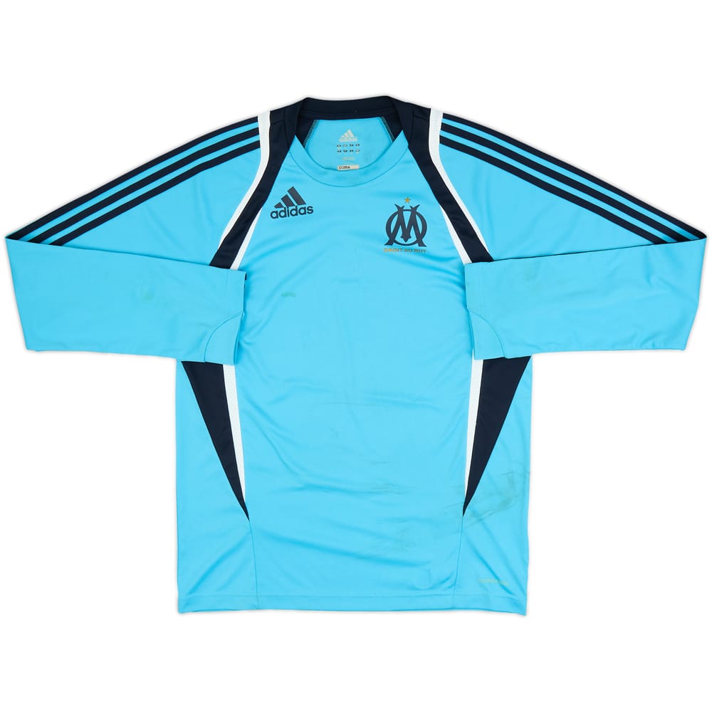 Camiseta adidas de manga larga de entrenamiento del Olympique Marseille 2009-10 - 4/10 - (S)