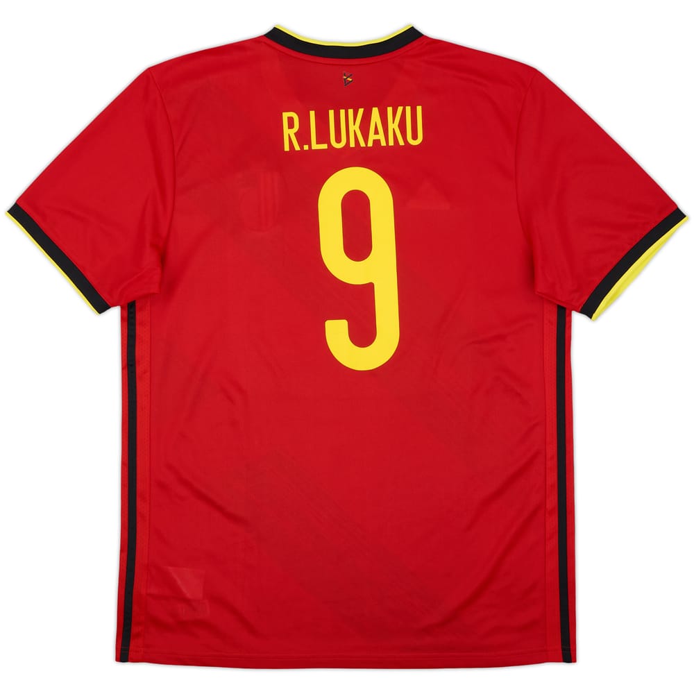 2020-21 Belgium Home Shirt R.Lukaku #9 - 8/10 - (L)
