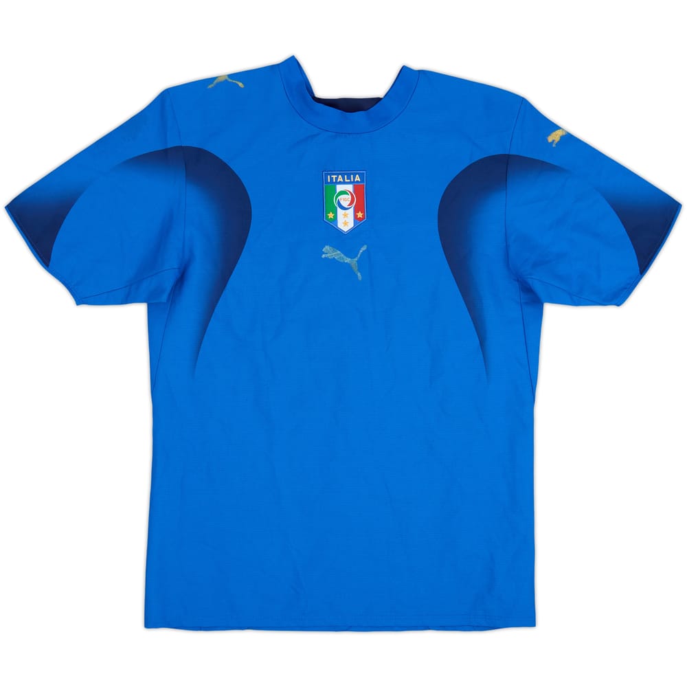2006 Italy Home Shirt - 4/10 - (M)