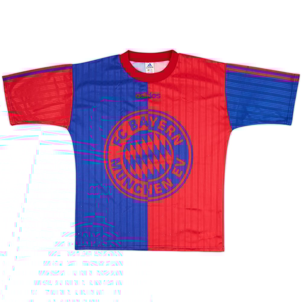 1995-96 Bayern Munich adidas Training Shirt - 6/10 - (M)