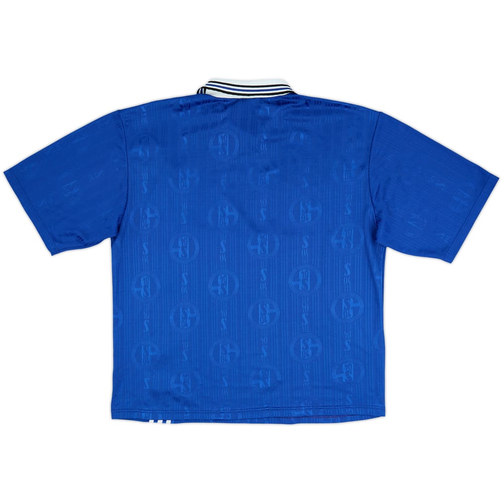1996-97 Schalke Home Shirt - 7/10 - (XL)