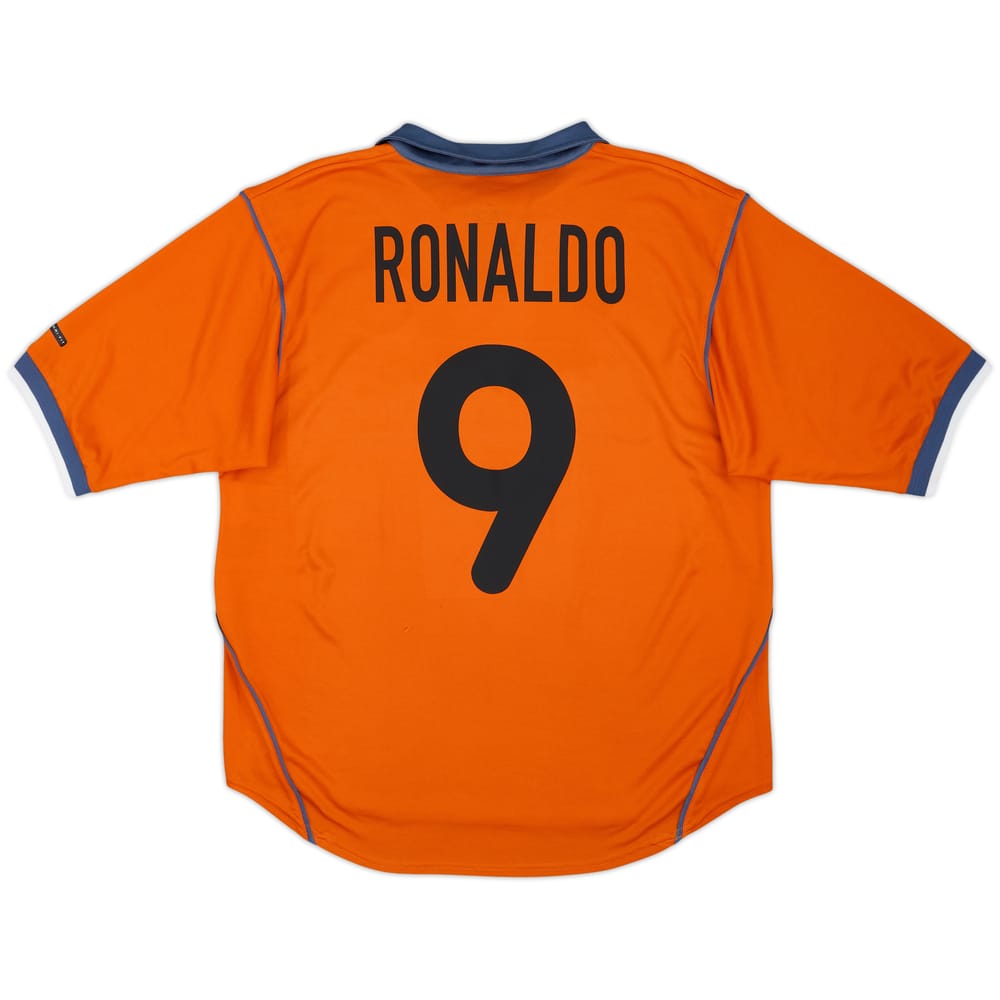 2000-01 Inter Milan Third Shirt Ronaldo #9 - 8/10 - (M)