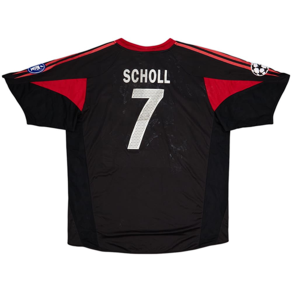 2004-05 Bayern Munich Third Shirt Scholl #7 - 4/10 - (XL)