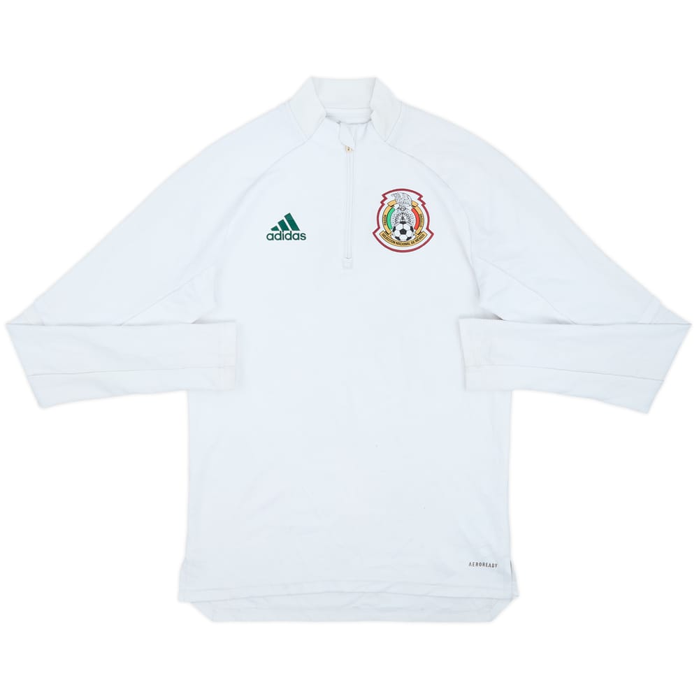 2018-19 Mexico adidas 1/4 Zip Drill Top - 5/10 - (XS)