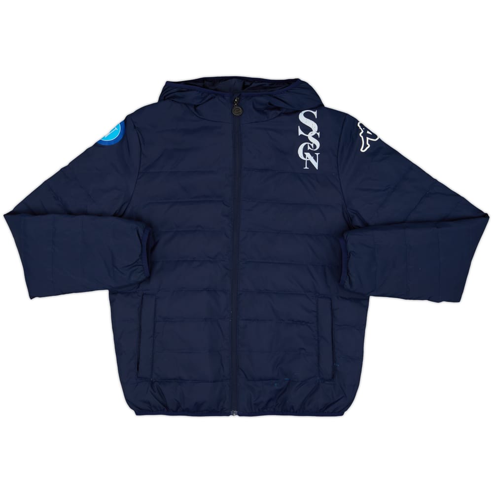 2015-16 Napoli Kappa Padded Bench Coat - 7/10 - (M)