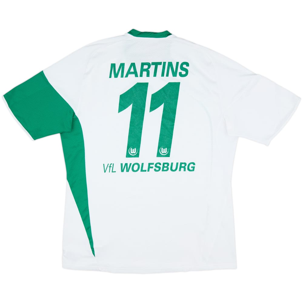 2009-10 Wolfsburg Home Shirt Martins #11 - 5/10 - (XL)