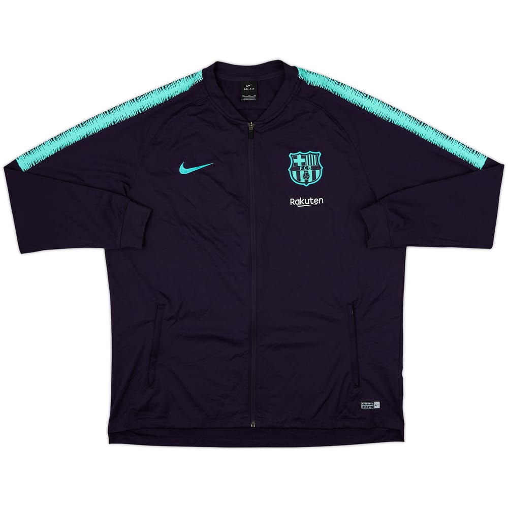 2018-19 Barcelona Nike Track Jacket - 8/10 - (XXL)