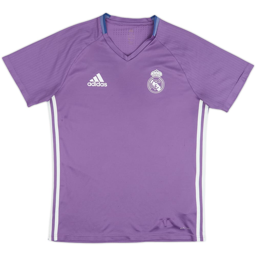 2016-17 Real Madrid adizero Training Shirt - 8/10 - (M)