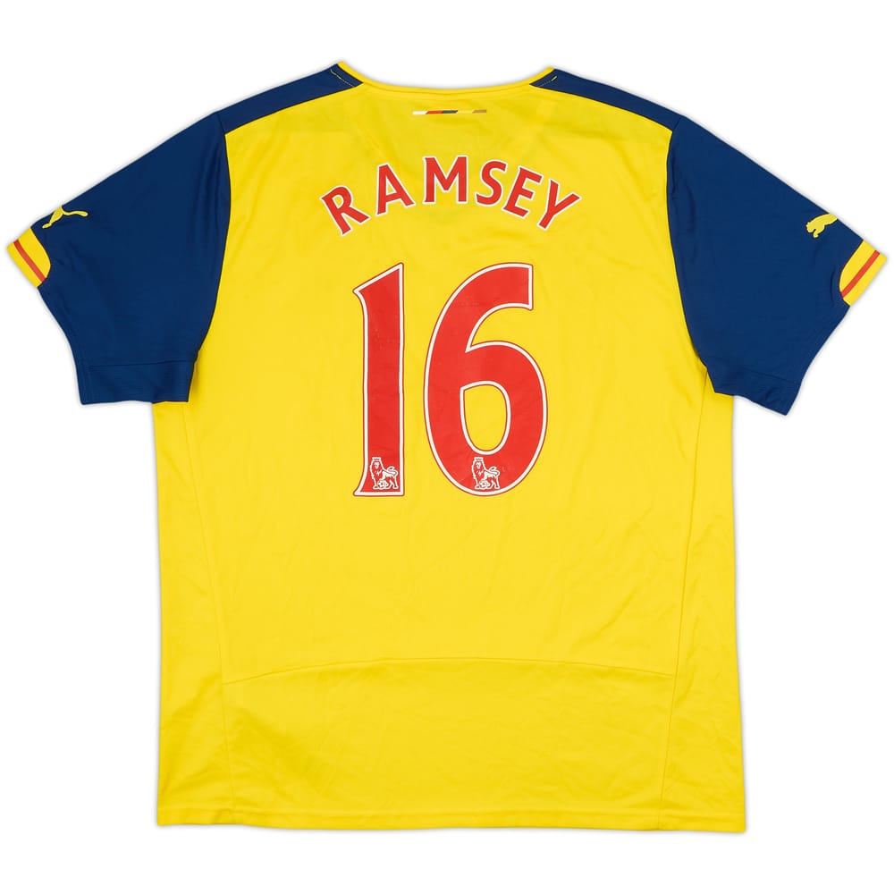 2014-15 Arsenal Away Shirt Ramsey #16 - 6/10 - (L)