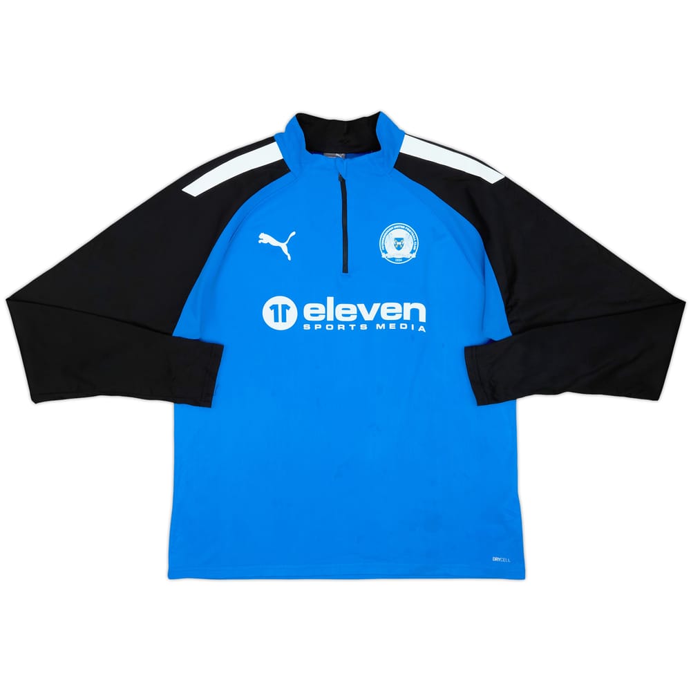 2021-22 Peterborough Puma 1/4 Zip Training Top - 5/10 - (L)