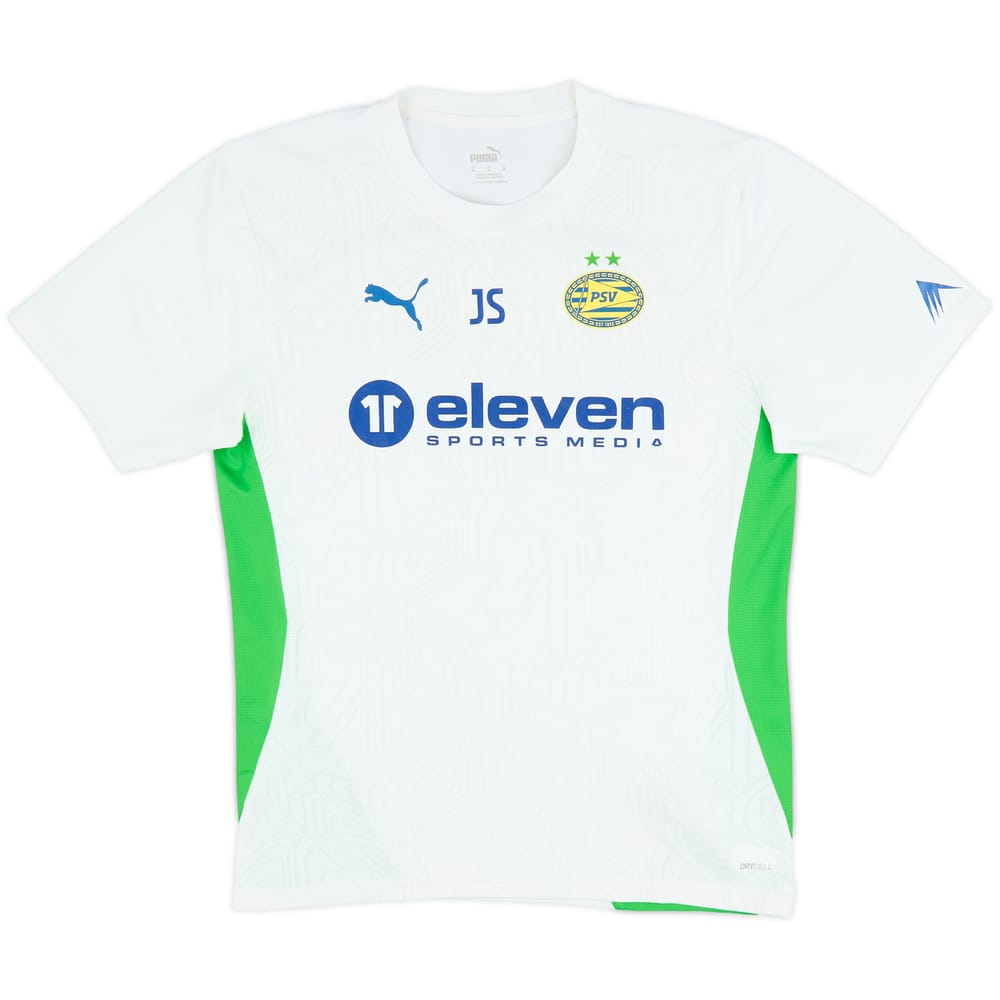 2024-25 PSV Staff Issue Puma Training Shirt 'JS' - 5/10 - (M)