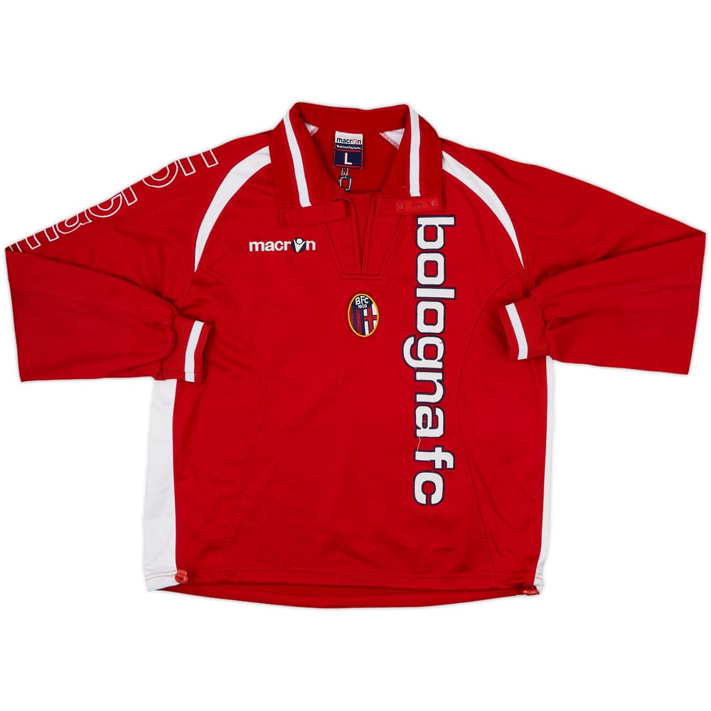 2009-10 Bologna Macron Drill Top - 4/10 - (L)