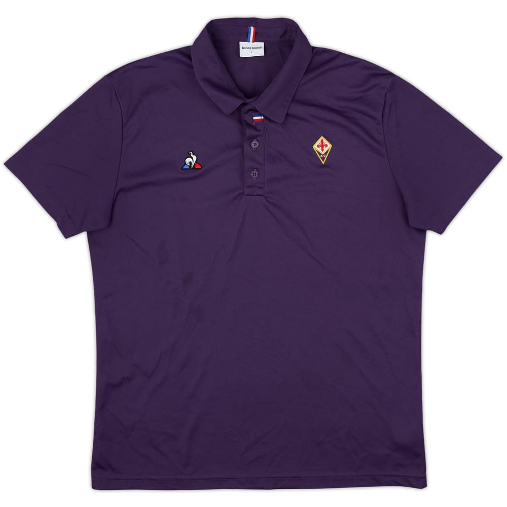 2019-20 Fiorentina Le Coq Sportif Polo Shirt - 10/10 - (L)