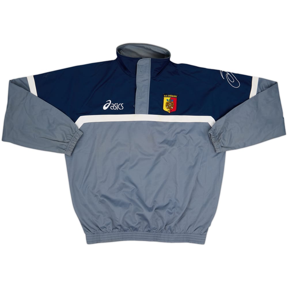 2004-05 Catanzaro Asics 1/4 Zip Drill Top - 9/10 - (XL)