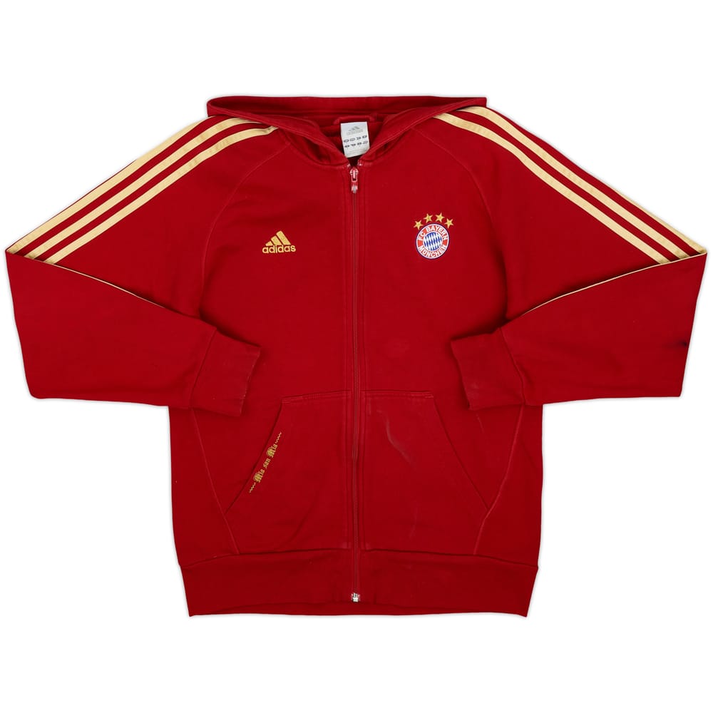 2011-12 Bayern Munich adidas Hooded Track Top - 7/10 - (S)