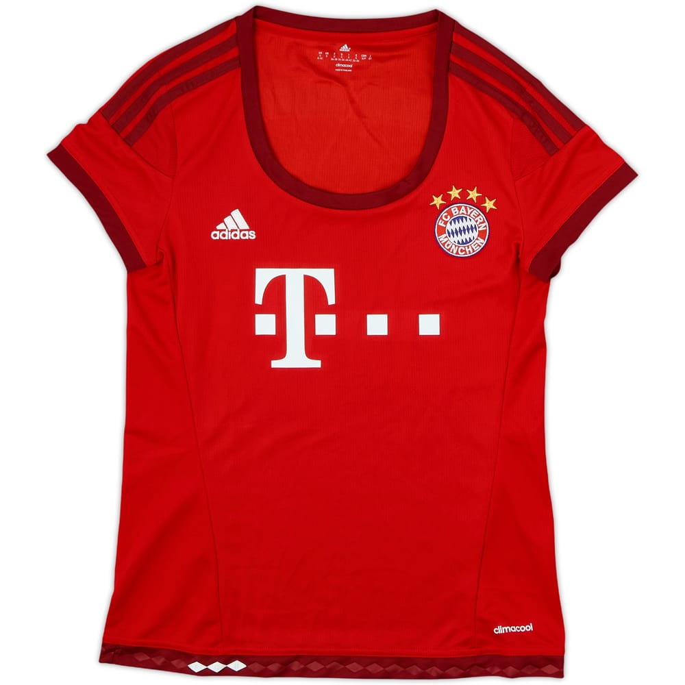 2015-16 Bayern Munich Home Shirt - 9/10 - (Women's S)