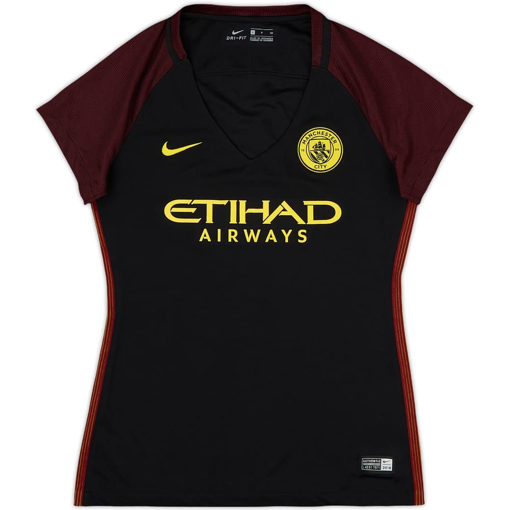 2016-17 Manchester City Away Shirt - 9/10 - (Women's S)